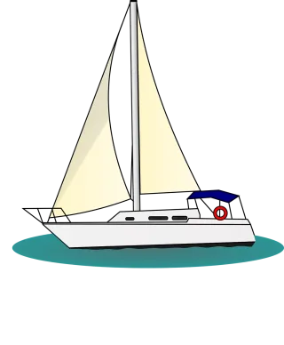 Boat Sailing Sail Stickdatei