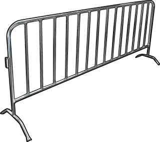 Aluminum Arena Barricade Stickdatei
