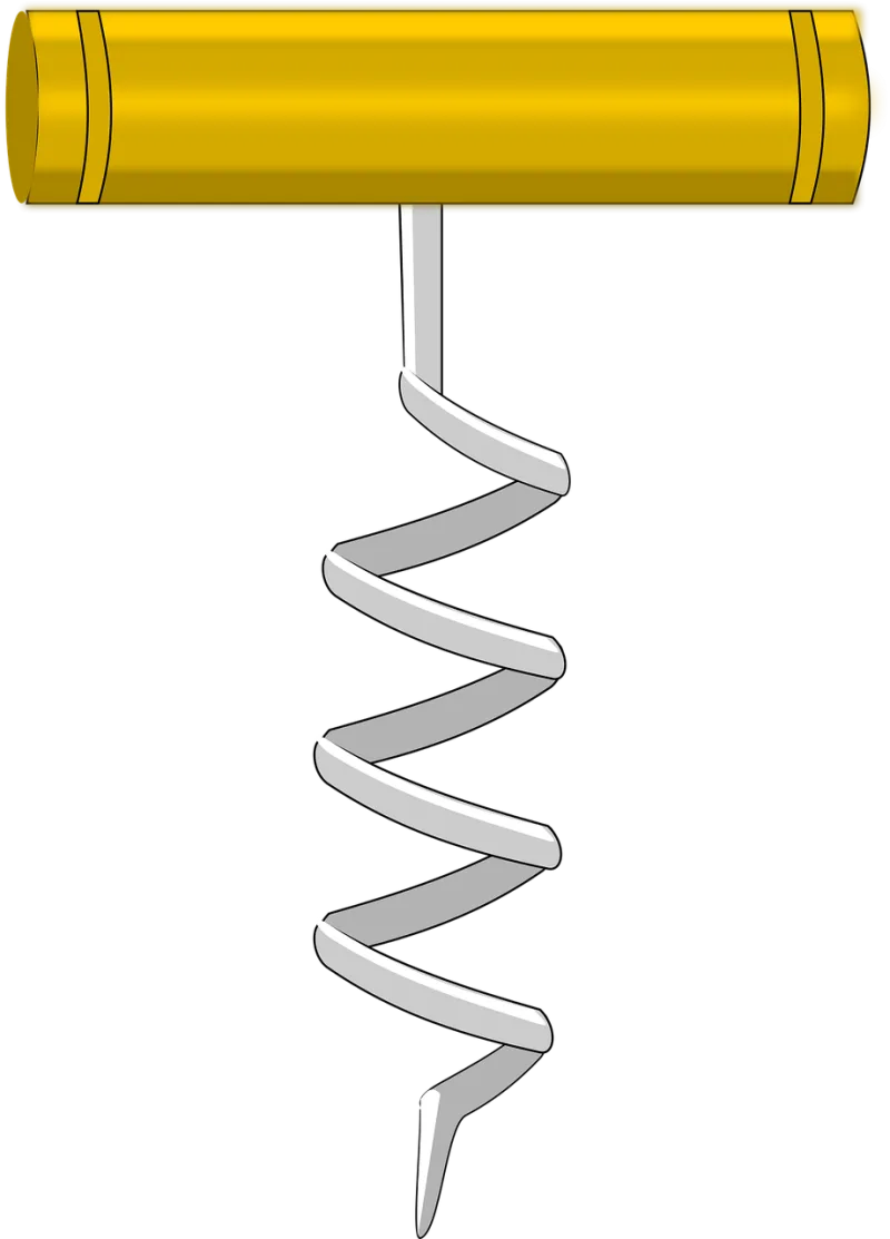 Alcohol Bar Corkscrew Stickdatei – Essen & Trinken
