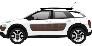 Cactus Car Citroen Stickdatei