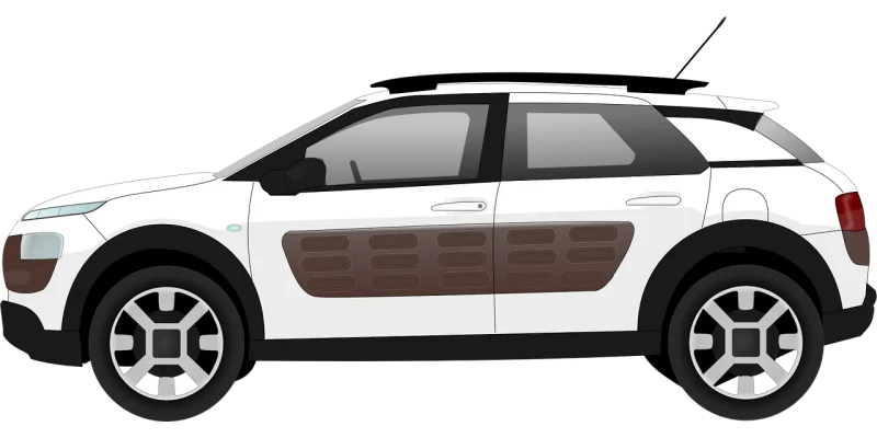 Cactus Car Citroen Stickdatei – Natur