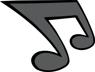 Music Note Melody Stickdatei