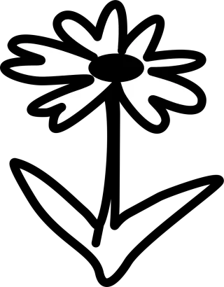 Bloom Daisy Flower Stickdatei
