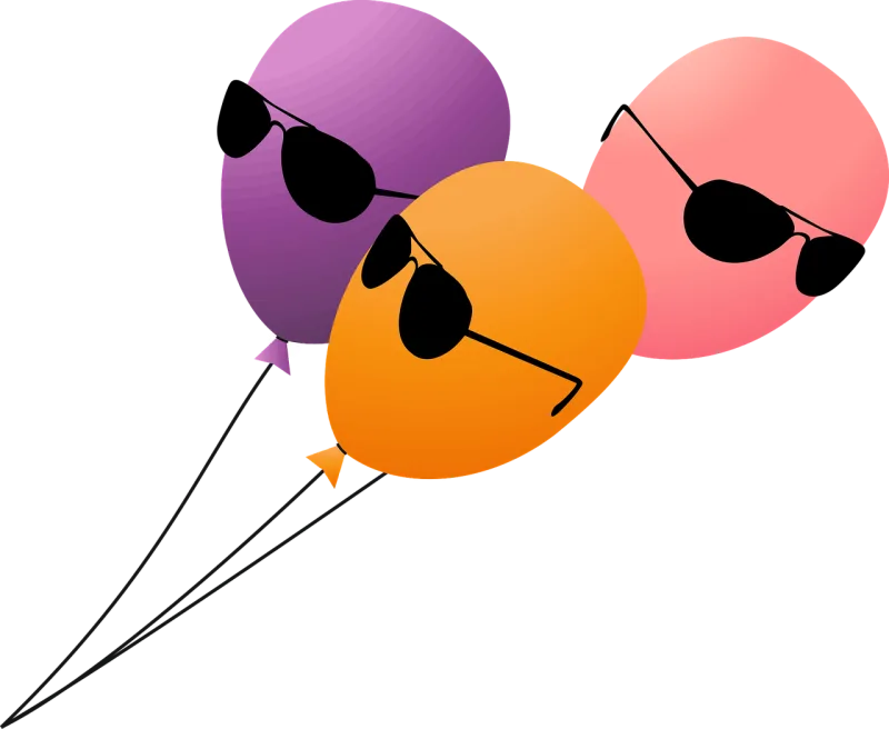 Balloon Balloons Cia Stickdatei – Kinder