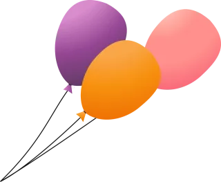 Balloon Balloons Happy birthday Stickdatei