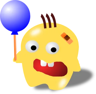 Balloon Cartoon Cute Stickdatei