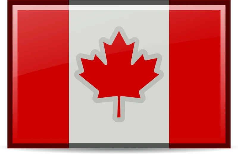 Canada Flag Icons Stickdatei – Natur