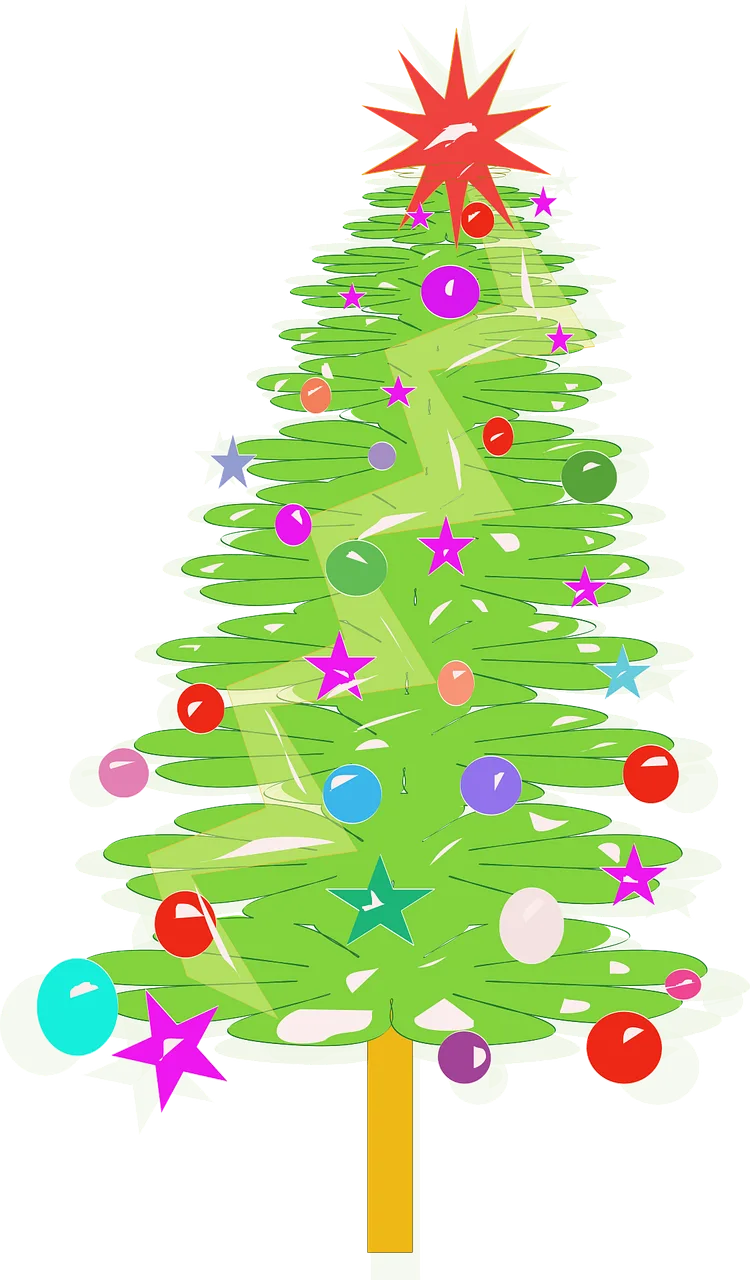 Arvore de natal Cartoon Christmas Stickdatei – Weihnachten