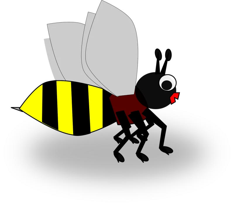 Bee Insect Simple Stickdatei – Tiere