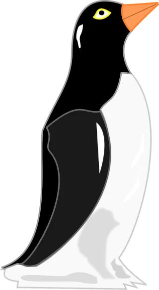 Penguin Pinguim de geladeira Vintage Stickdatei