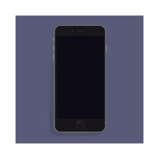 Apple Black Phone Stickdatei – Essen & Trinken