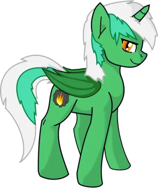 Pony Cartoon Nature Stickdatei