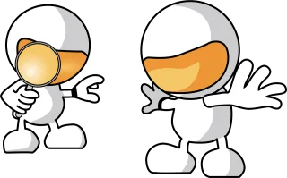 Cartoon Open source Robots Stickdatei – Kinder