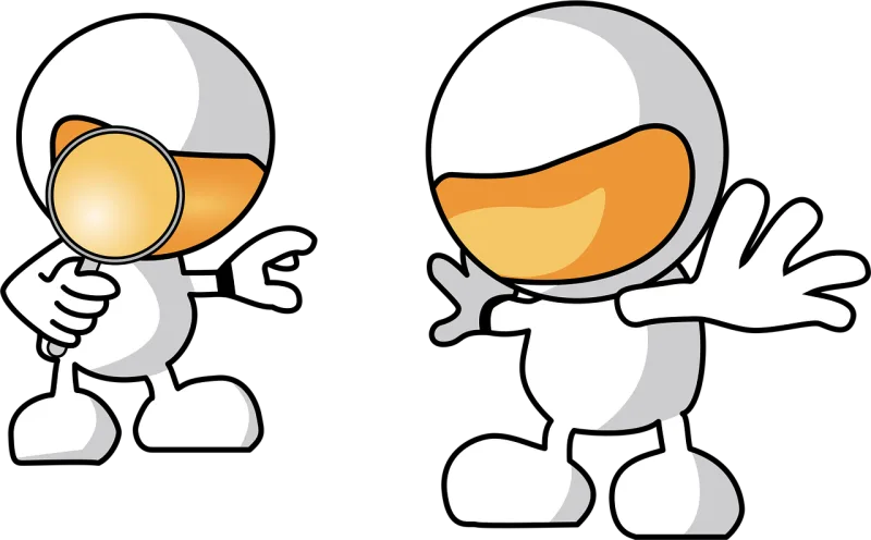Cartoon Open source Robots Stickdatei – Kinder