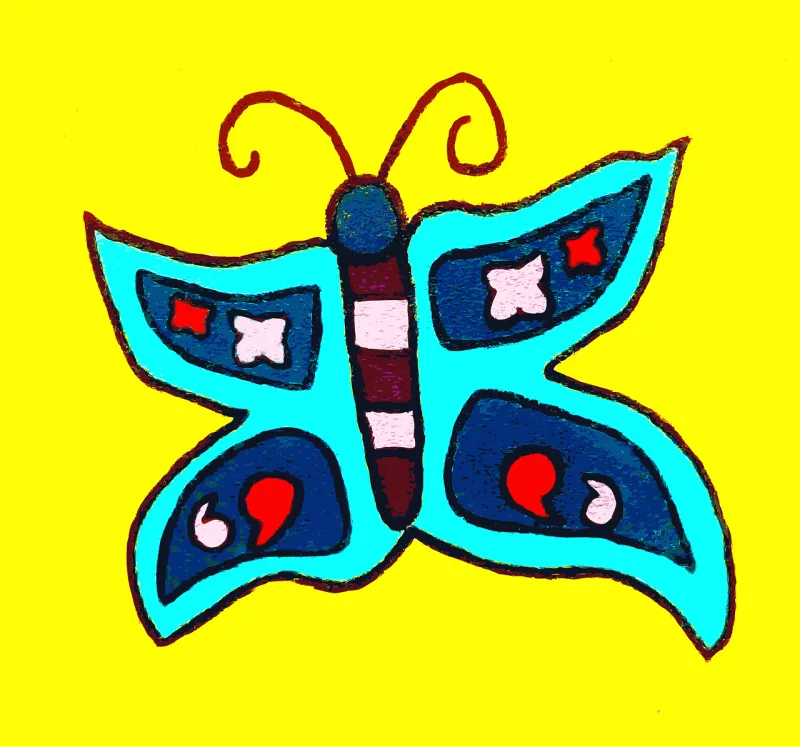 Butterflies Butterfly Girlie Stickdatei – Tiere