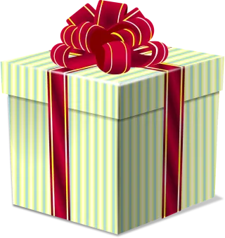 Bow Box Christmas Stickdatei