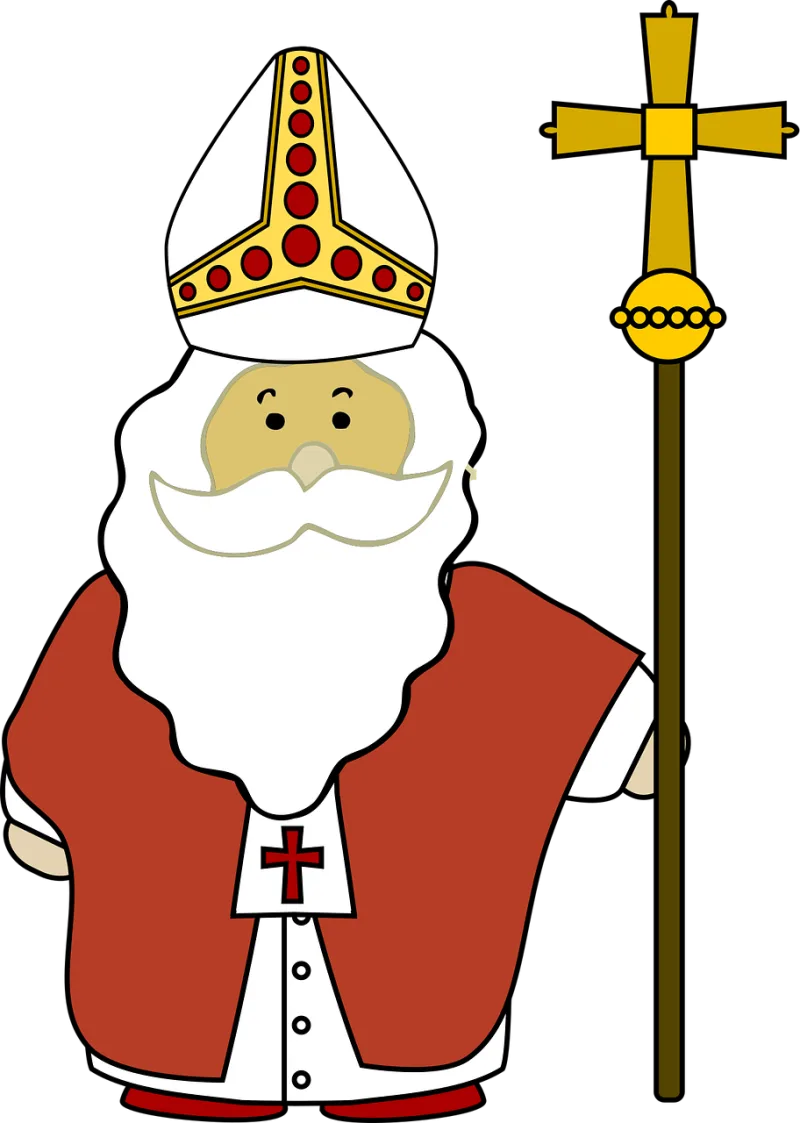 Bishop Christmas Nicholas Stickdatei – Weihnachten