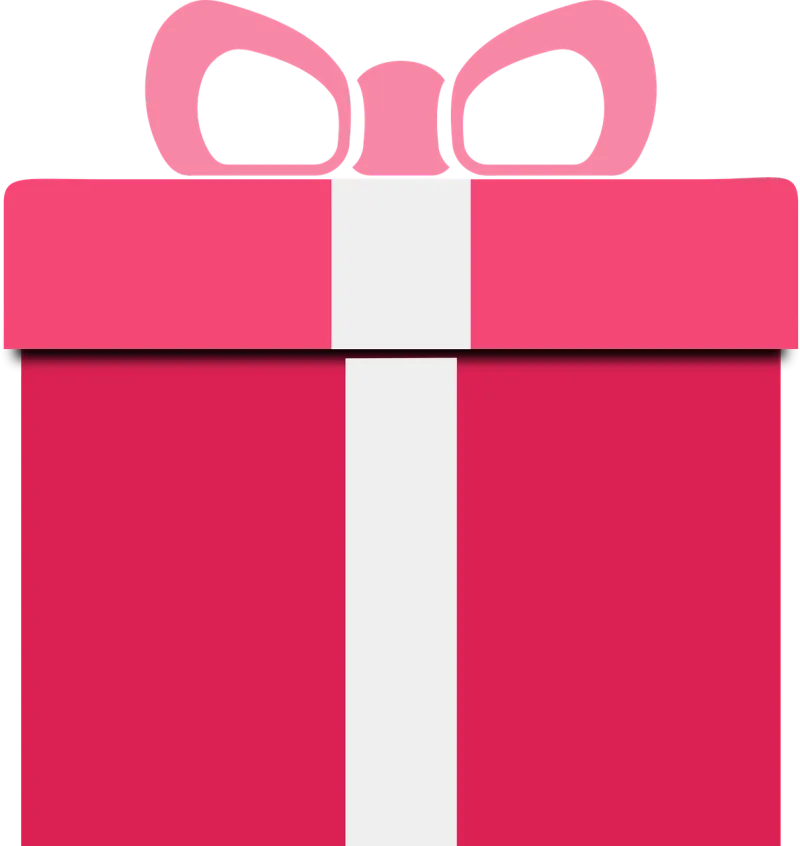 Pink box Box Christmas Stickdatei – Herzen & Liebe