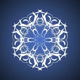 Cold Cool Decoration Stickdatei