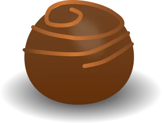 Chocolate Food Gift Stickdatei