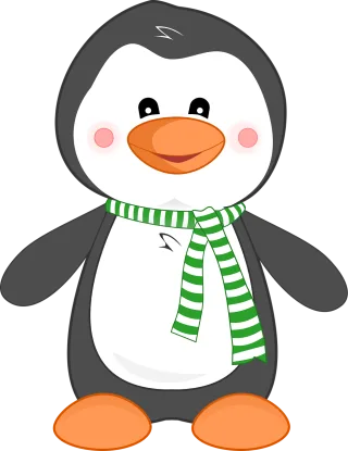 Penguin Animal Nature Stickdatei