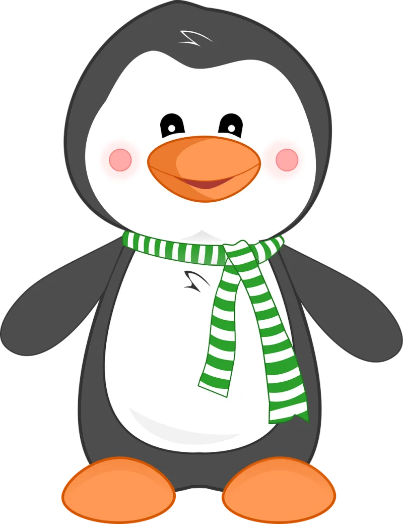 Penguin Animal Nature Stickdatei – Tiere