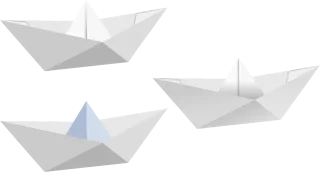 Boat Fold Folded Stickdatei – Fahrzeuge