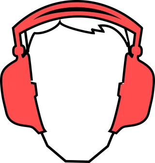Din Earmuffs Ears Stickdatei