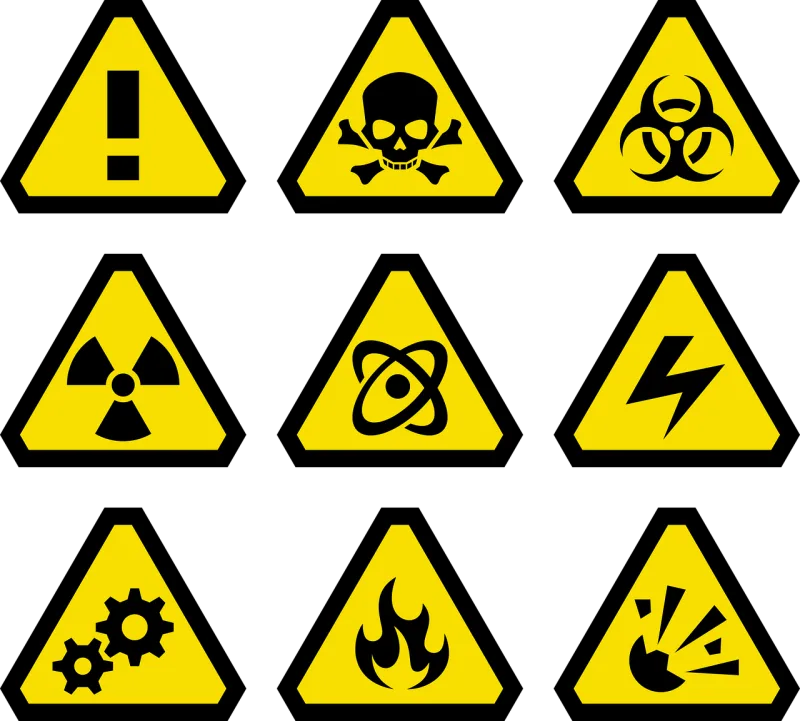 Danger Explosion Explosive Stickdatei – Fahrzeuge