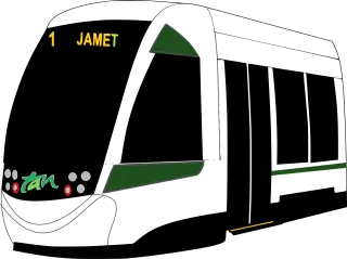 Tramway Train Tram Stickdatei