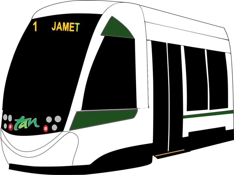 Tramway Train Tram Stickdatei – Fahrzeuge