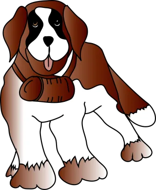 Dog Animal Nature Stickdatei – Tiere