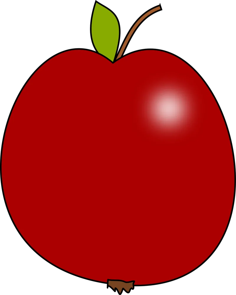 Apple Fruit Health Stickdatei – Essen & Trinken