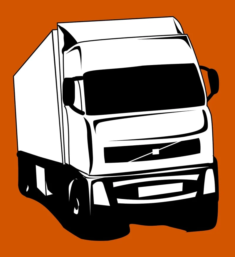 Traffic Transport Truck Stickdatei – Fahrzeuge