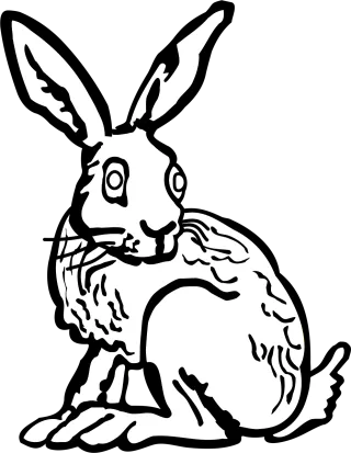 Animal Bunny Nature Stickdatei