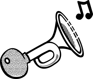 Bicycle Bike Horn Stickdatei