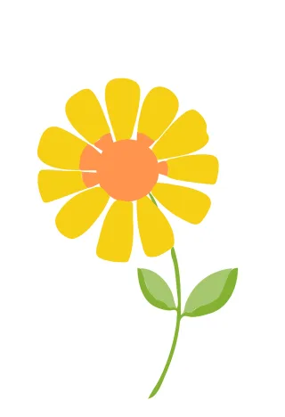 Cartoon Flower background Flower Stickdatei