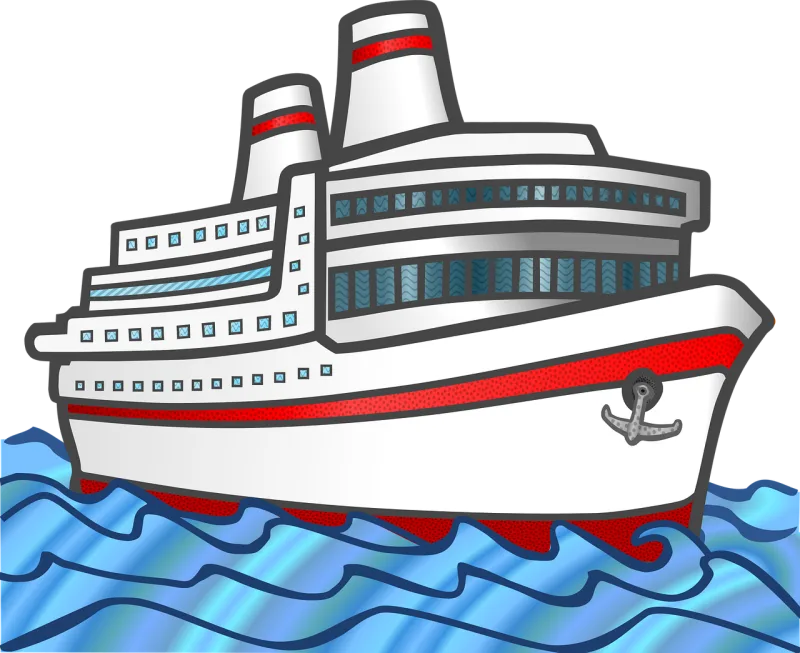 Sea Ship Traffic Stickdatei – Fahrzeuge