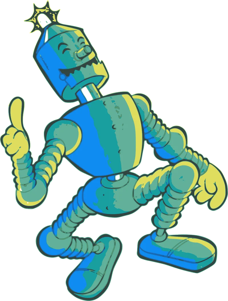 Cartoon Comic Dance Stickdatei – Kinder