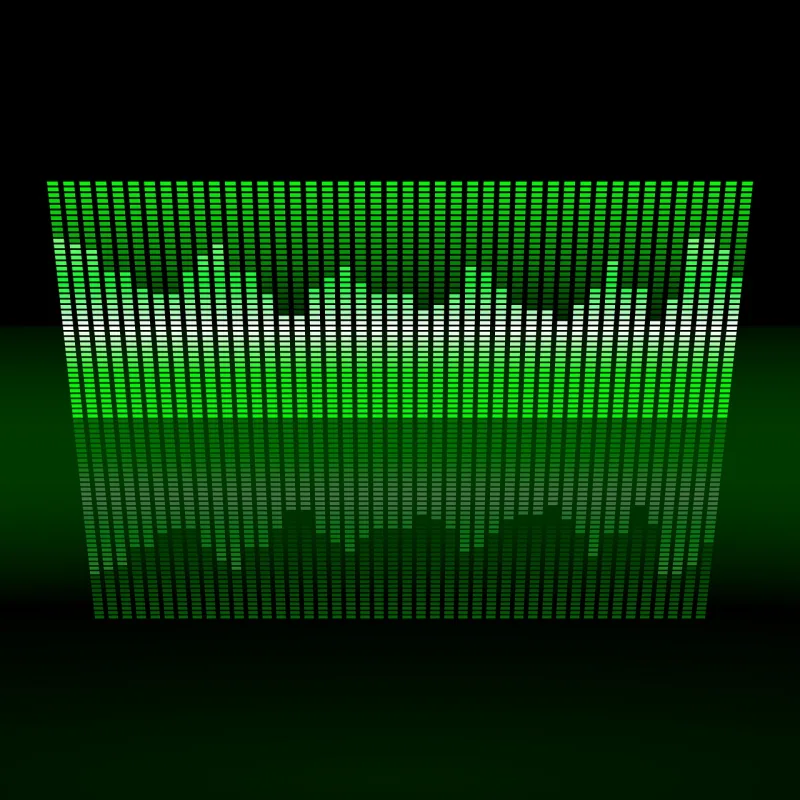 Abstract Audio Equalizer Stickdatei – Musik