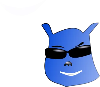 Bear Cool Emotion Stickdatei