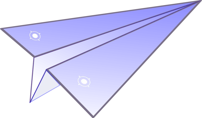 Paper Paper airplane Plane Stickdatei – Fahrzeuge