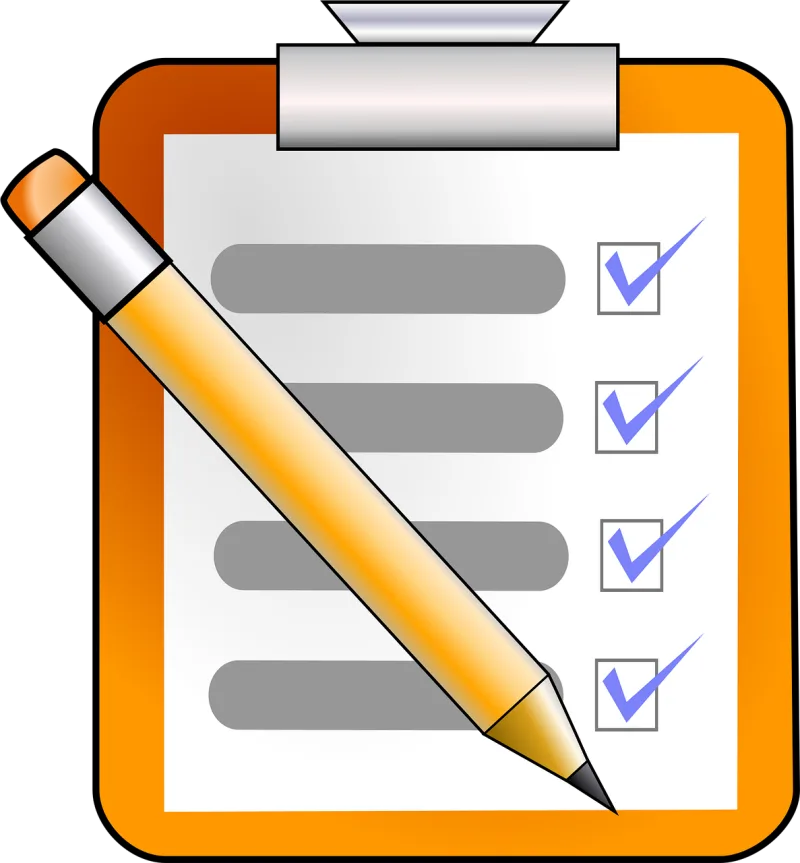 Checklist Task To do Stickdatei – Musik