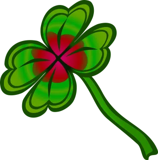 Clover Cloverleaf Klee Stickdatei – Natur