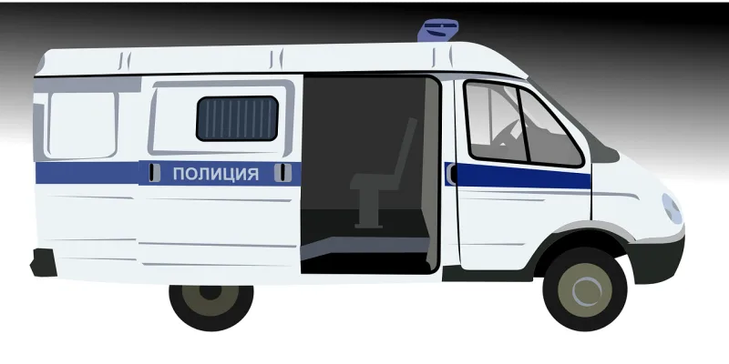 Car Police Russia Stickdatei – Fahrzeuge