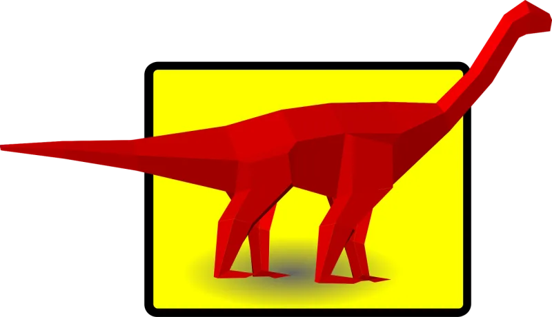Brontosaurus Dinosaur Dinosaurs Stickdatei – Kinder