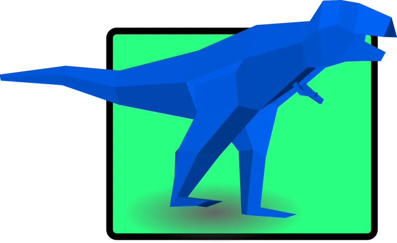 Cretaceous Dinosaur Dinosaurs Stickdatei – Kinder