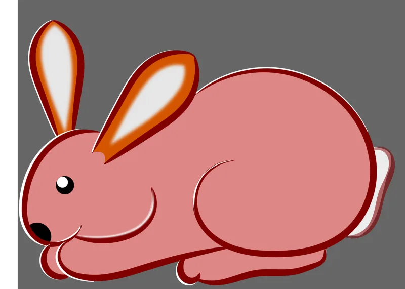 Bunny Easter Rabbit Stickdatei – Tiere