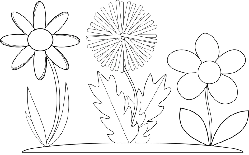 Black Flower wallpaper Beautiful flowers Stickdatei – Blumen
