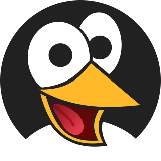 Avatar Beak Black Stickdatei